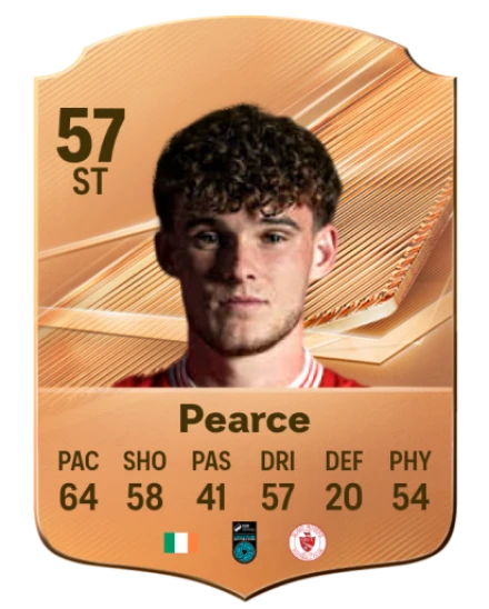 Pearce 57 Bronze ST FC 27 card