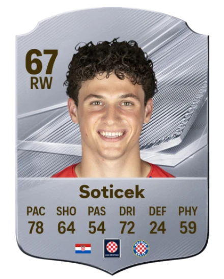 Soticek 67 Common RW FC 26 card