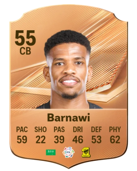 Barnawi 55 Bronze CB FC 27 card