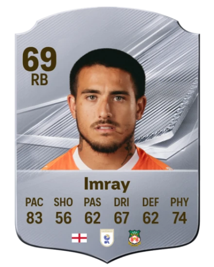 Imray 69 Silver RB FC 27 card