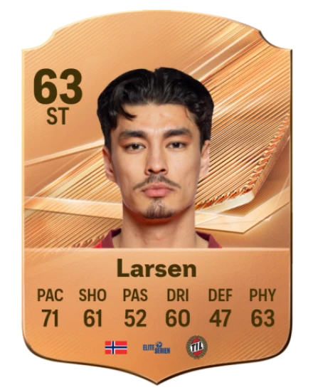 Larsen 63 Common ST FC 26 card