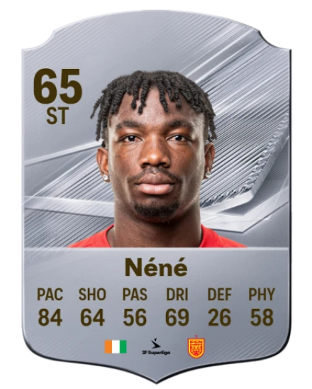 Néné 65 Silver ST FC 27 card