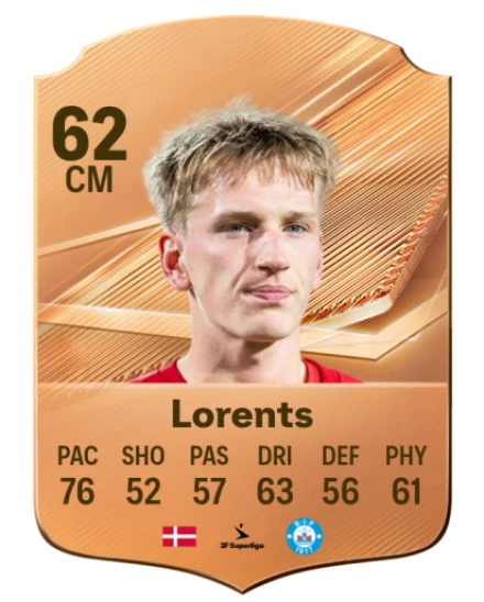 Lorents 62 Bronze CM FC 27 card