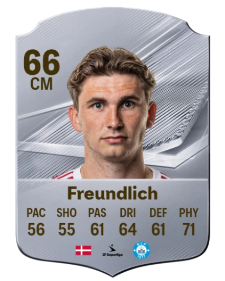 Freundlich 66 Common CM FC 26 card