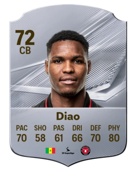 Diao 72 Common CB FC 26 card