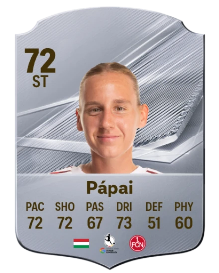 Pápai 72 Common ST FC 26 card