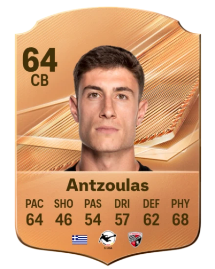 Antzoulas 64 Bronze CB FC 27 card