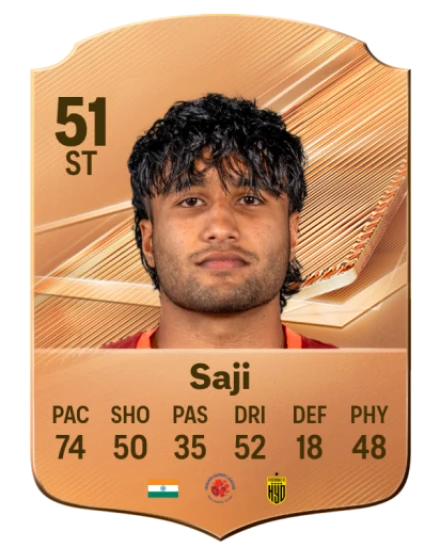Saji 51 Bronze ST FC 27 card