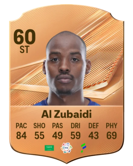 Al Zubaidi 60 Bronze ST FC 27 card