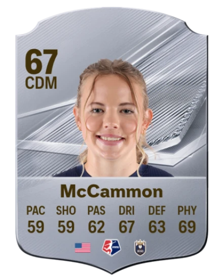 McCammon 67 Silver CDM FC 27 card