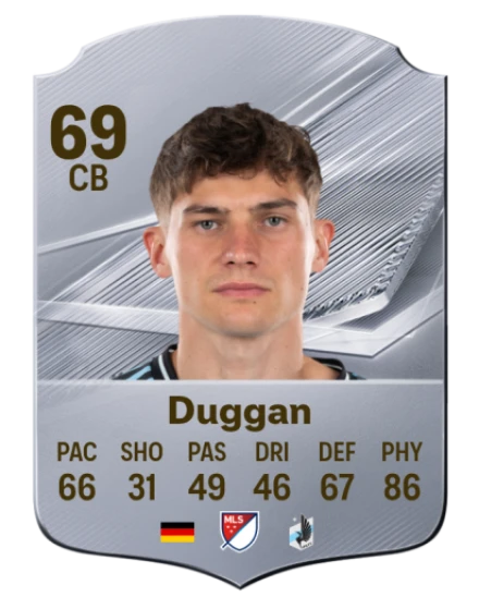 Duggan 69 Common CB FC 26 card