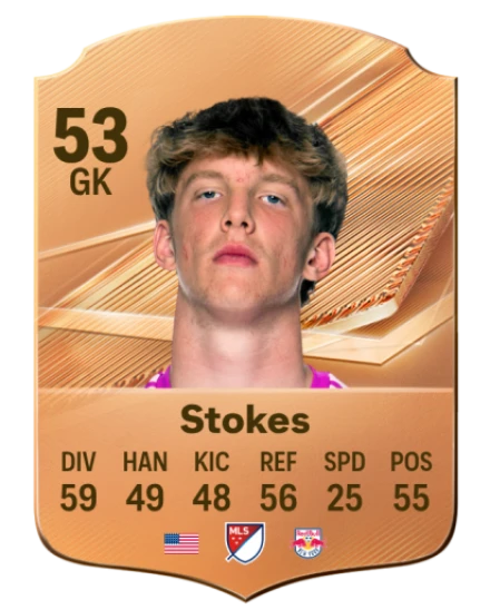 Stokes 53 Bronze GK FC 27 card