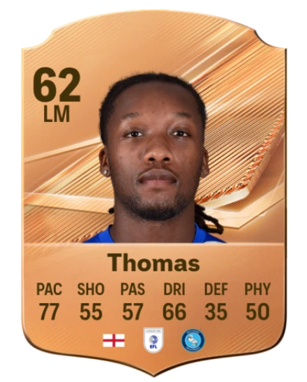 Thomas 62 Bronze LM FC 27 card