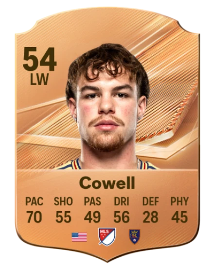 Cowell 54 Bronze LW FC 27 card