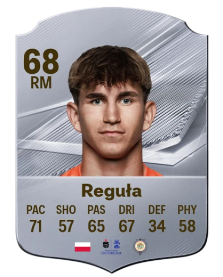 Reguła 68 Silver RM FC 27 card