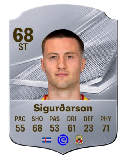 Sigurðarson 68 Common ST FC 26 card