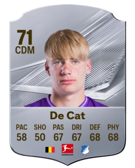 De Cat 71 Silver CDM FC 27 card