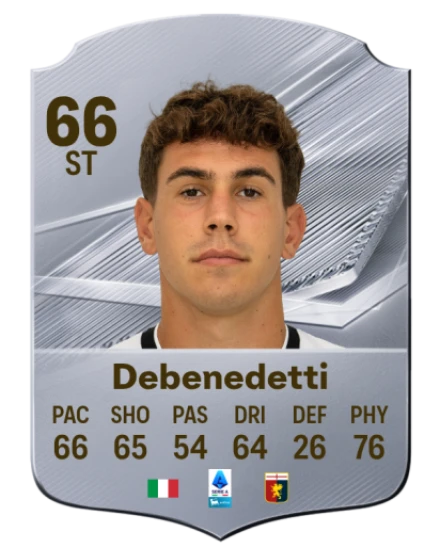 Debenedetti 66 Common ST FC 26 card