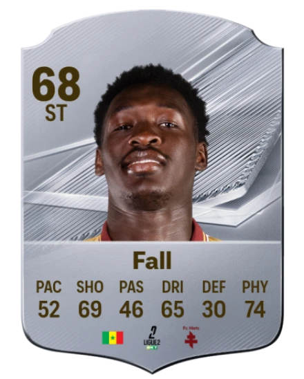 Fall 68 Silver ST FC 27 card