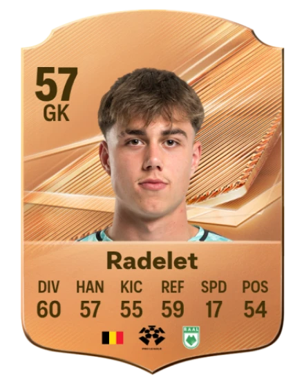 Radelet 57 Bronze GK FC 27 card