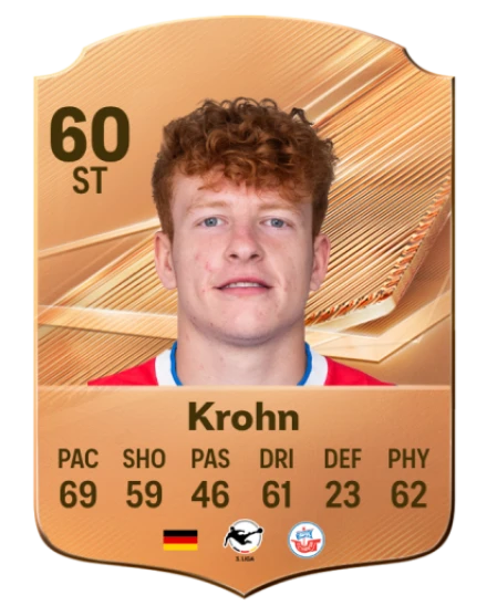 Krohn 60 Bronze ST FC 27 card