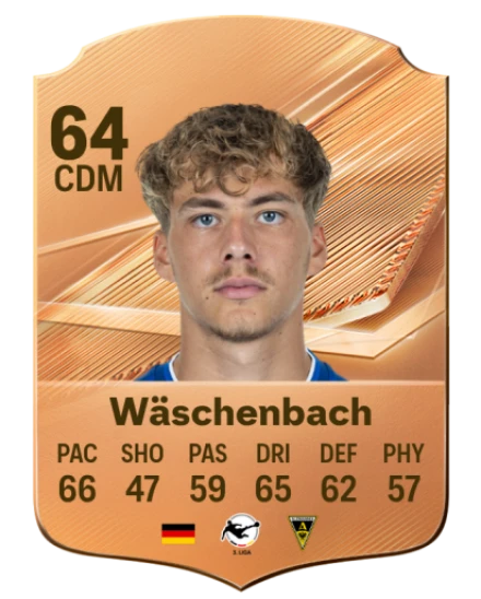 Wäschenbach 64 Common CDM FC 26 card