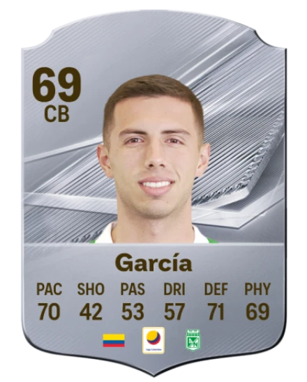 García 69 Silver CB FC 27 card