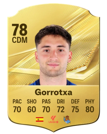 Gorrotxa 78 Common CDM FC 26 card