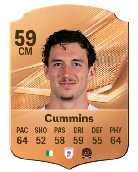 Cummins 59 Bronze CM FC 27 card