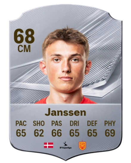 Janssen 68 Common CM FC 26 card
