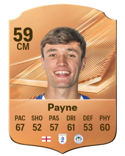 Payne 59 Bronze CM FC 27 card
