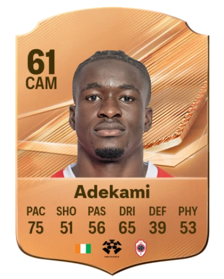 Adekami 61 Common CAM FC 26 card