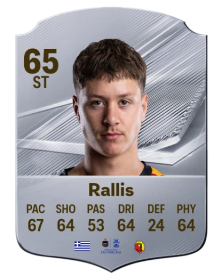 Rallis 65 Silver ST FC 27 card