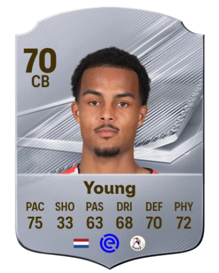 Young 70 Common CB FC 26 card