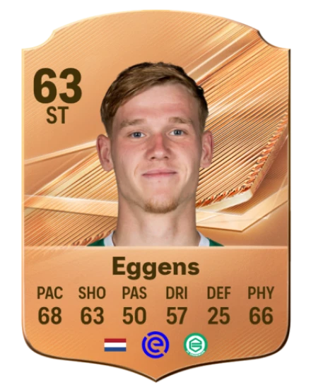 Eggens 63 Bronze ST FC 27 card