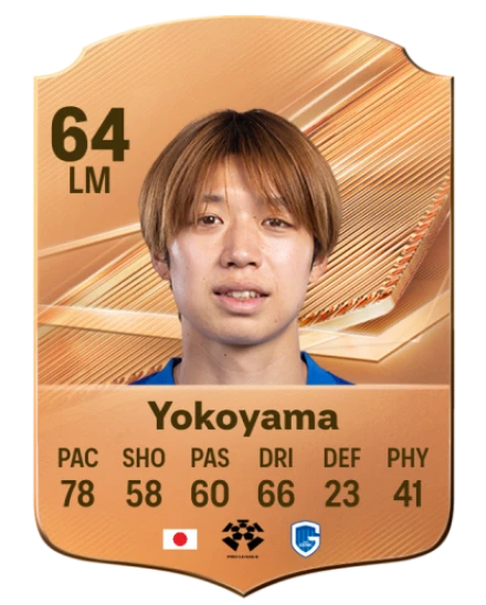 Yokoyama 64 Bronze LM FC 27 card