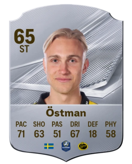 Östman 65 Common ST FC 26 card