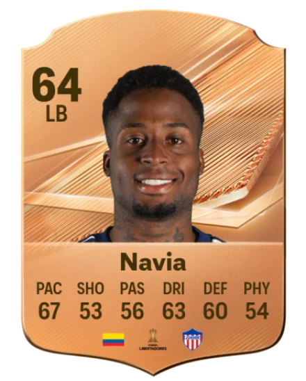 Navia 64 Bronze LB FC 27 card