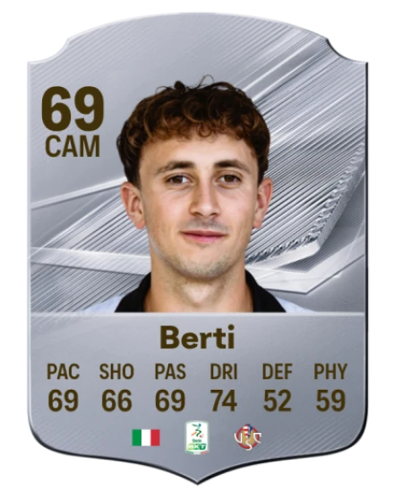 Berti 69 Common CAM FC 26 card