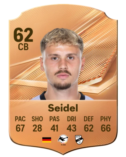 Seidel 62 Common CB FC 26 card