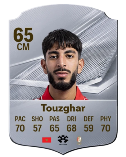Touzghar 65 Silver CM FC 27 card