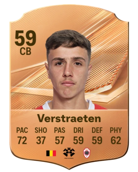 Verstraeten 59 Rare CB FC 26 card