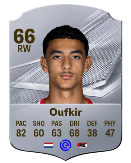 Oufkir 66 Silver RW FC 27 card