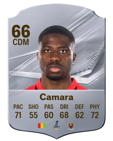 Camara 66 Silver CDM FC 27 card