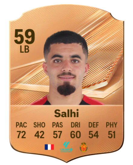 Salhi 59 Bronze LB FC 27 card