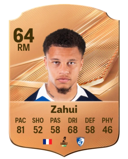 Zahui 64 Bronze RM FC 27 card