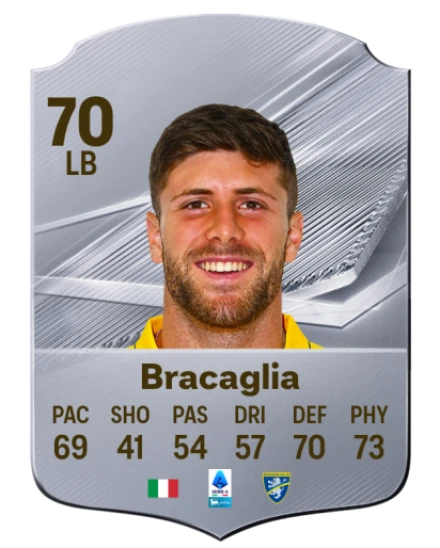 Bracaglia 70 Silver LB FC 27 card