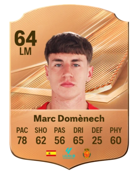 Marc Domènech 64 Bronze LM FC 27 card