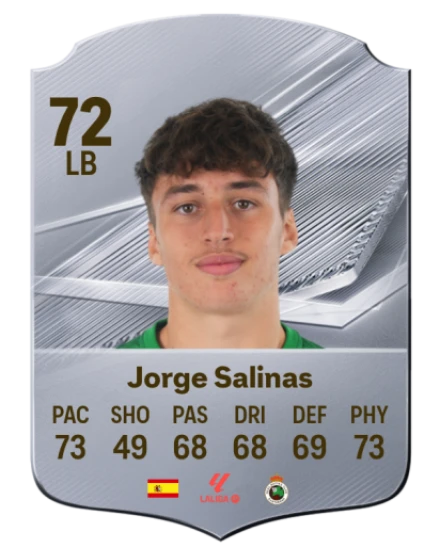 Jorge Salinas 72 Common LB FC 26 card