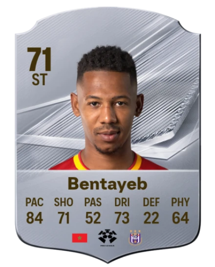 Bentayeb 71 Silver ST FC 27 card